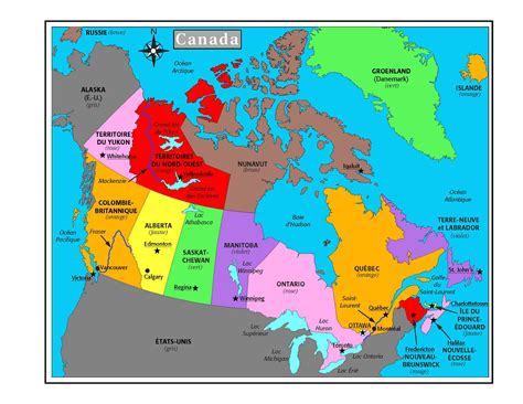 Carte Du Canada
