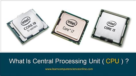 What Is Cpu How Microprocessor Works Central Processing Unit