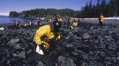 Exxon Valdez Crashes Causing One Of The Worst Oil Spills In History