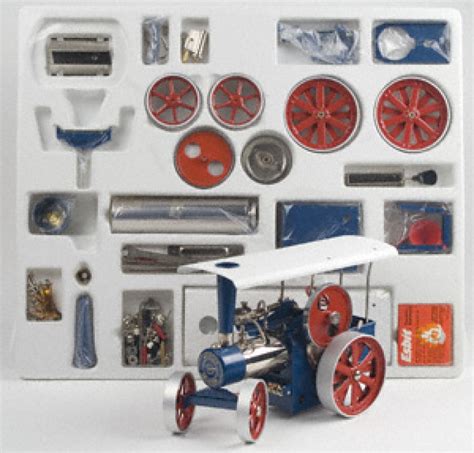 Wilesco D415 Steam Traction Engine Blue Kit