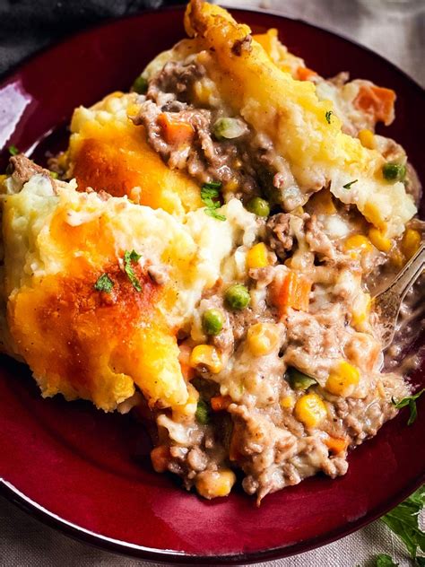 Easy Shepherds Pie With Instant Mashed Potatoes Recipe Unfussy Kitchen