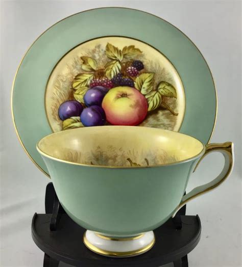 Aynsley Fruit Cup Saucer Plate Trio Islington Antiques And Interiors