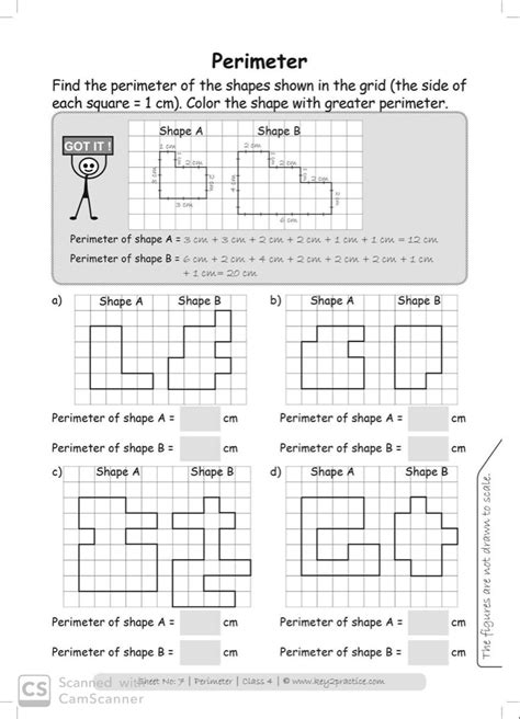 We use cookies on this site to enhance your experience. Maths Worksheets Grade 4 Perimeter - key2practice ...