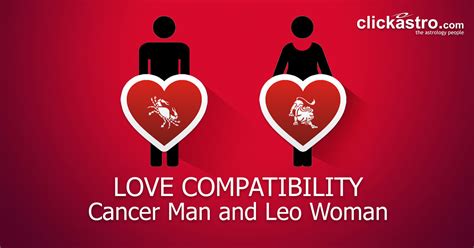 Cancer Man And Leo Woman Love Compatibility From