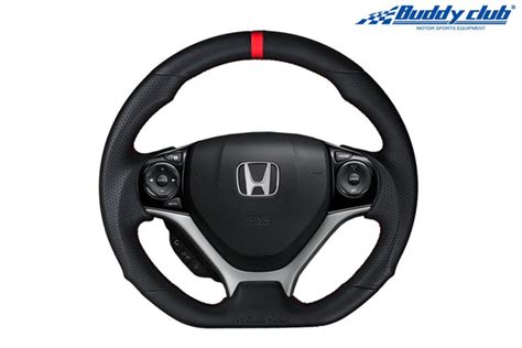 Buddy Club Racing Spec Steering Wheel Leather 2012 2015 Honda Civic