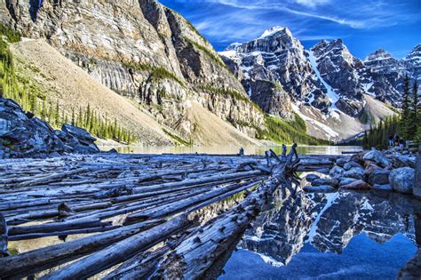 Moraine Lake Banff Nationalpark Jigsaw Puzzle In Großartige