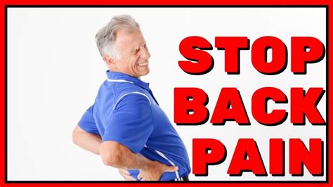 Stop Low Back Pain The Easy Way No Exercises Or Medications 10