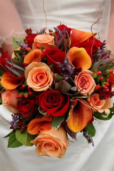 Fantastic Ideas For Fall Wedding Bouquets Wedding Forward