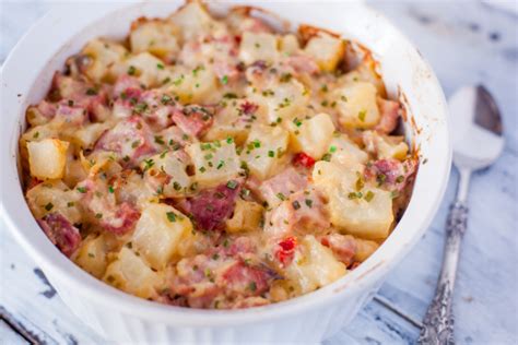 Ham And Potato Casserole Recipe Genius Kitchen