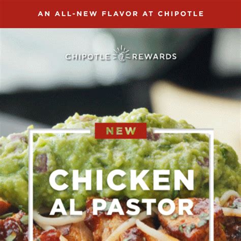 Introducing New Chicken Al Pastor Chipotle