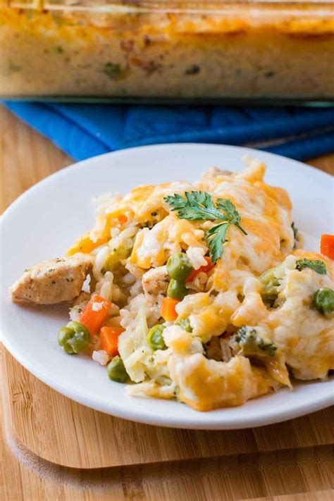 Which kind of rice would you like in the recipe? Cheesy Chicken and Rice Casserole - Oh Sweet Basil