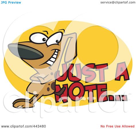Royalty Free Rf Clip Art Illustration Of A Cartoon Dog