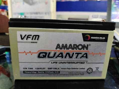 Vrla 12v 7ah Amaron Quanta Smf Battery At Rs 818 In New Delhi Id