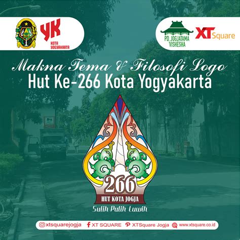 Makna Tema Dan Filosofi Logo Hut Ke Kota Yogyakarta Xt Square Jogja