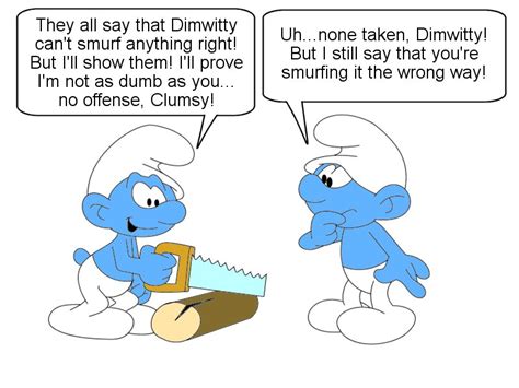 Clumsy Smurf Empath Storiesgallery Smurfs Fanon Wiki Fandom