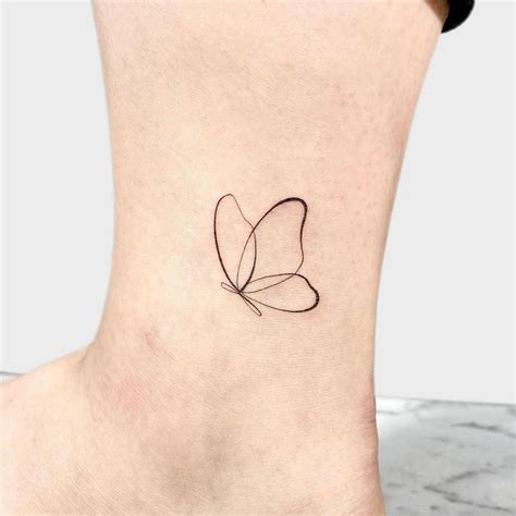 Simple Butterfly Tattoo Ideas In 2022 Simple Butterfly Tattoo