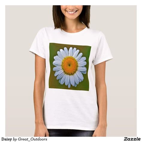 Daisy T Shirt Flowertshirt Tshirts Gardentshirts Tshirtdesign