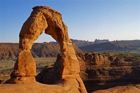 Delicate Arch At Sunset Arches National Park The Hike In T Flickr