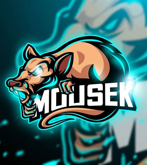 Mousek Mascot And Esport Logo By Aqrstudio On Envato Elements In 2020
