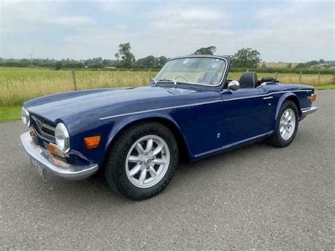 1972 Triumph Tr6 Finished In Blue In Northampton Northamptonshire