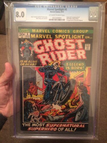 Marvel Spotlight 5 Cgc 80 First 1st Appearance Of