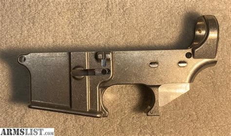 Armslist For Sale 80 Blank Silver Ar Lower Receiver No Markings