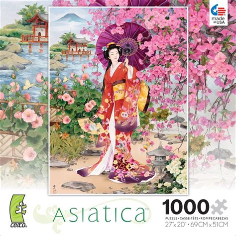 Teien Asiatica 1000 Pieces Ceaco Puzzle Warehouse
