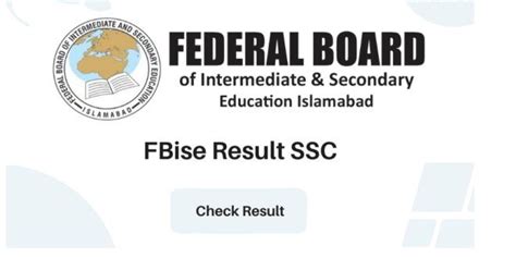 Fbise Ssc 1 Result 2022 Bise Federal Board 9th Class Result 2022 In