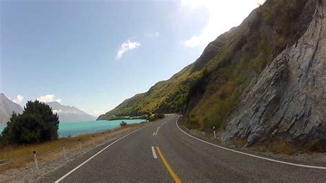 New Zealand Scenic Drive Te Anau Queenstown Lake Pukaki And Tekapo