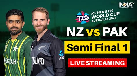 Pak Vs Nz T20 World Cup Live Streaming When And Where To Watch