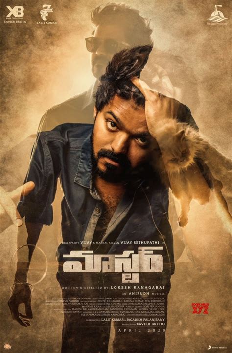 Thalapathy Vijays Master Movie Telugu And Kannada First Look Posters