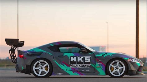 Hks Ultra Widebody Toyota Supra Looks Snazzy And Is Street Legal