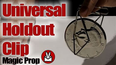 Universal Holdout Clip Magicians Magic Prop Youtube