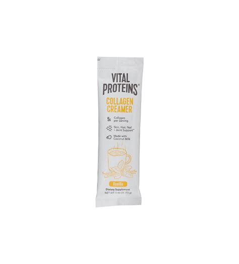 Vital Proteins Collagen Creamer Vanilla Sachet New Earth