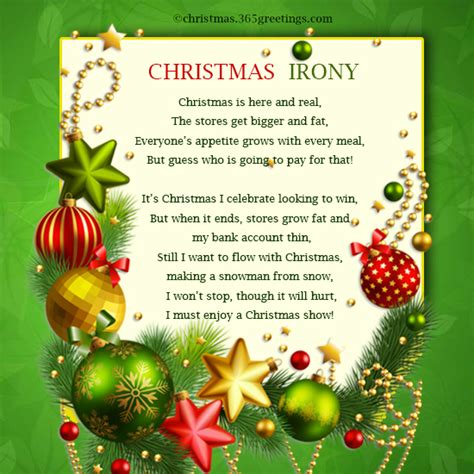 Funny Christmas Poems Christmas Celebration All About