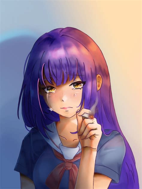 Top More Than 67 Anime Girl With Purple Hair Latest Induhocakina