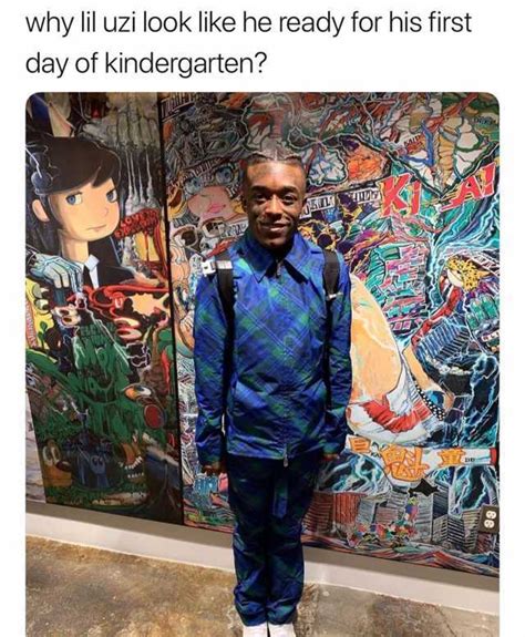 Why Lil Uzi Look Like He Ready For His First Day Of Kindergarten Dekp
