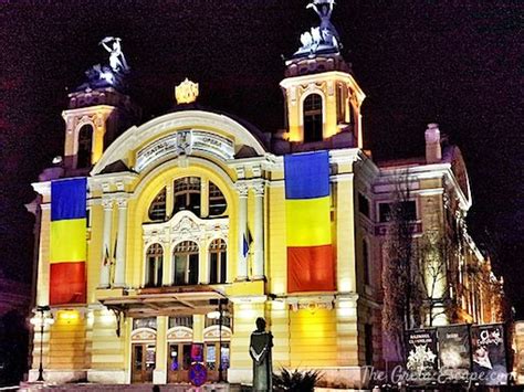 Theatre Of Cluj Napoca Cluj Napoca Romania Landmarks