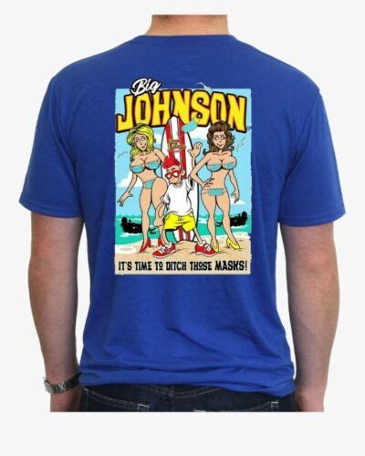 New Big Johnson T Shirt Graphic Printed Unisex T Shirt Vintage 90s