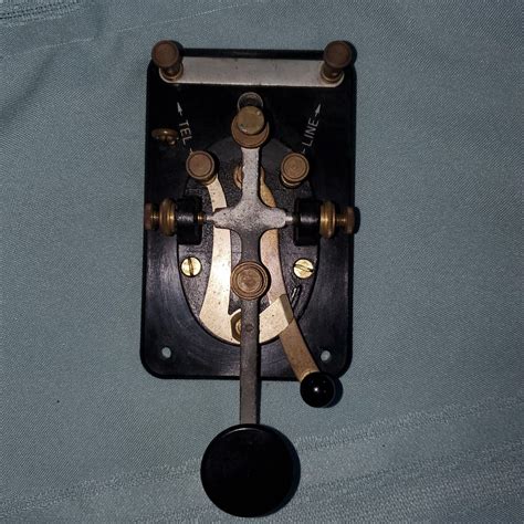 J38 Military Telegraph Morse Code Key Ww2 Signal Ham Radio Antique Bakelite Vtg Antique Price