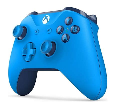 Microsoft Official 1708 Xbox One Wireless Game Console Controller Blue