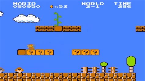 El Primer Juego Clásico Super Mario Bros Nes Youtube