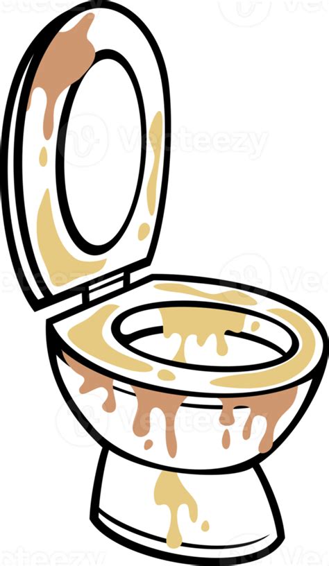 Dirty Toilet Bowl Png Illustration 8505898 Png