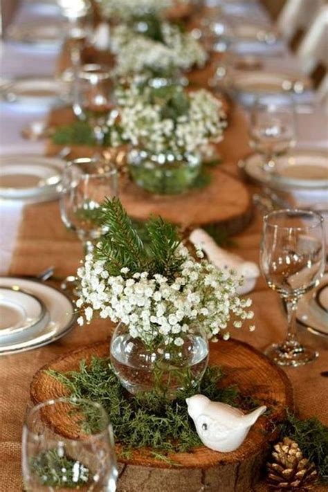 53 The Best Winter Table Decorations You Need To Try Simple