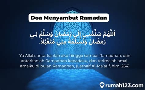 Doa Menyambut Ramadhan Sesuai Sunnah Homecare24