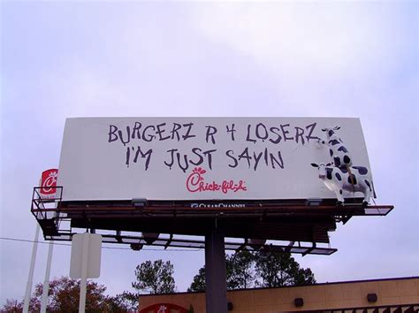 the best chick fil a billboard advertisements and why they work