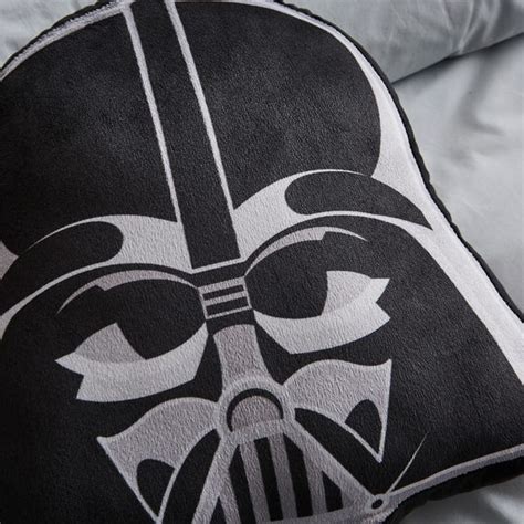 Star Wars Black Darth Vader Cushion Dunelm