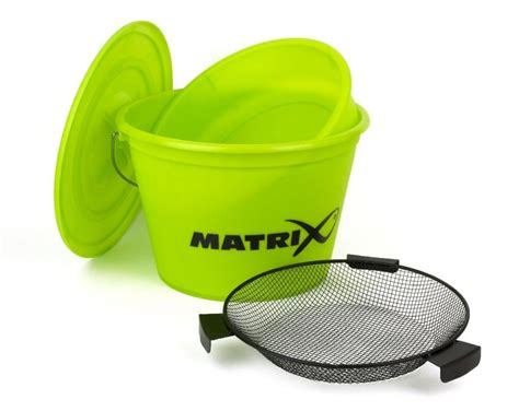 Fox Matrix Lime Bucket Set Vos Hengelsport Almelo