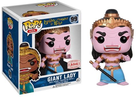 Funko Pop Asia Legendary Creatures And Myths Giant Lady Light Pink