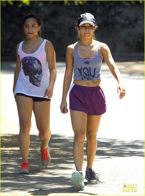 Vanessa Hudgens Shows Pierced Belly Button For Hike Photo 2934302